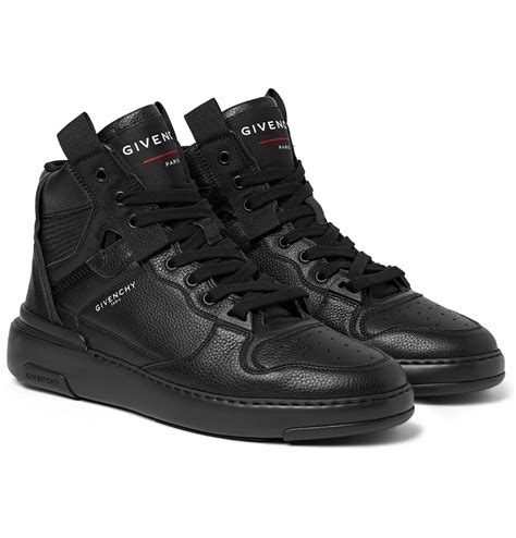 givenchy multi strap sneaker hi top|Givenchy leather sneakers.